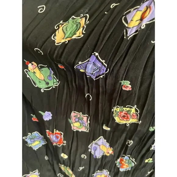 Vintage Looking Flowy Maxi Dress Size Small/Medium - Picture 6 of 9